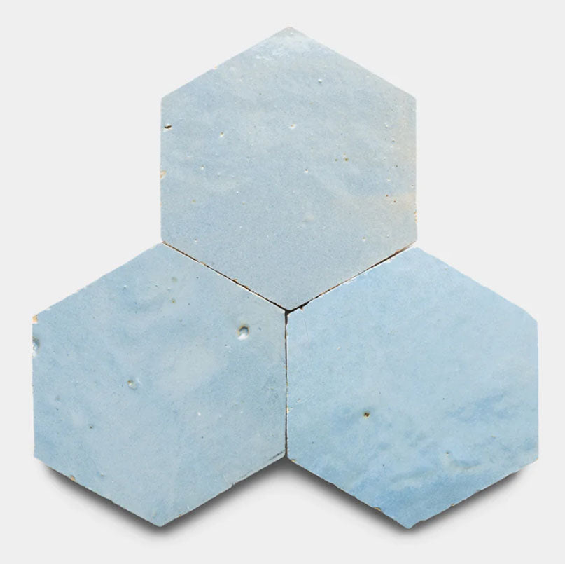 Pale Sky 2" X 6" X 3/4" Glazed