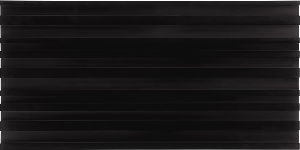 Black Jade Stonework 12"x24" Barcode 3D Polished