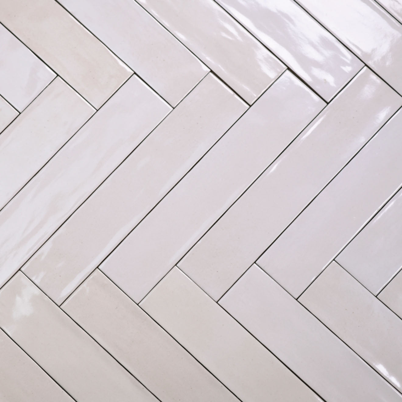 Celine White Glossy 2.5" x 12"