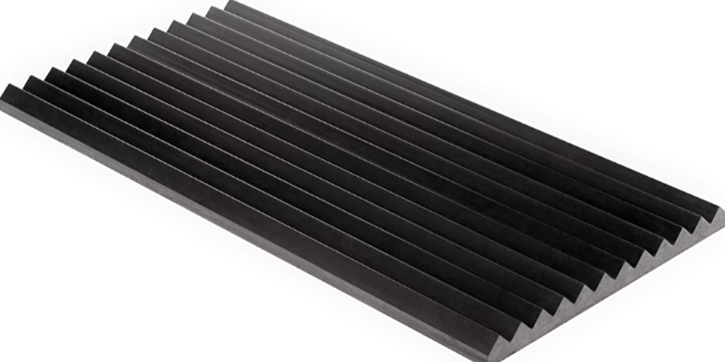 Black Jade Stonework 12"x24" Peak 3D Satin
