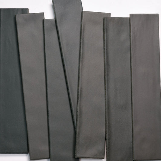 Celine  Black  Matte 2.5" x 12"