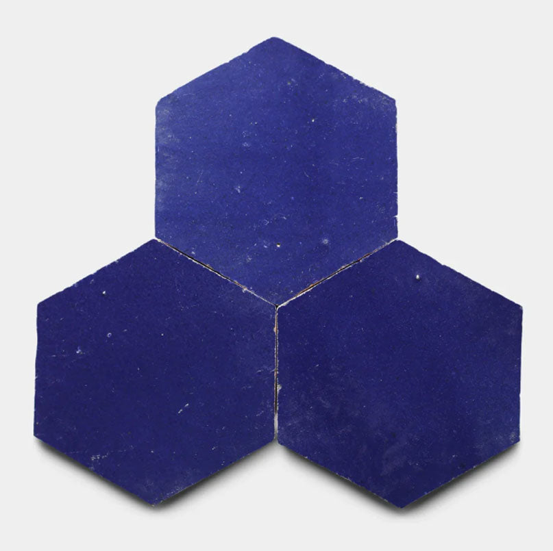 Majorelle Blue 2" X 6" X 3/4" Glazed