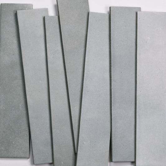 Celine  Blue  Matte 2.5" x 12"