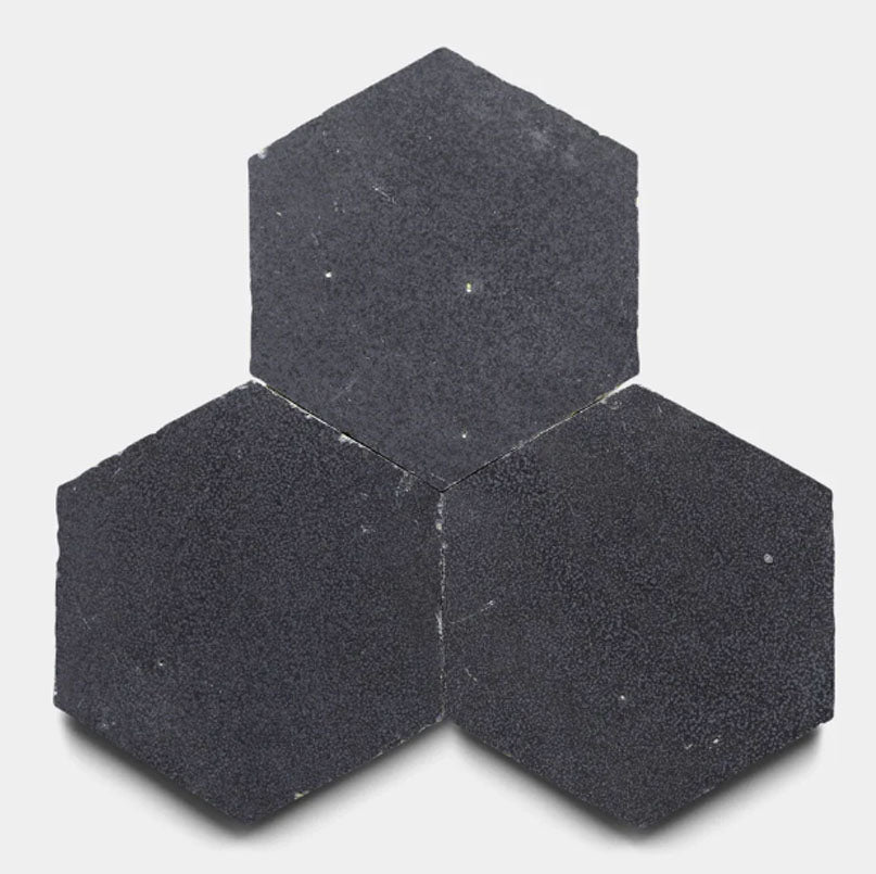 Charcoal Slate 2" X 6" X 3/4" Glazed