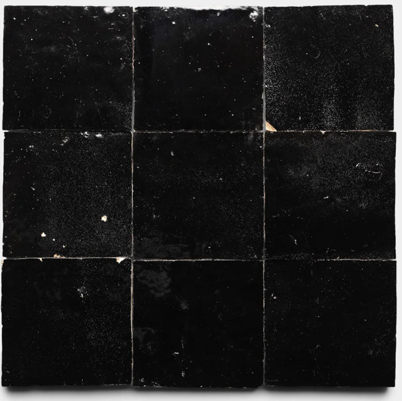 Midnight Black 2" X 6" X 3/4" Glazed