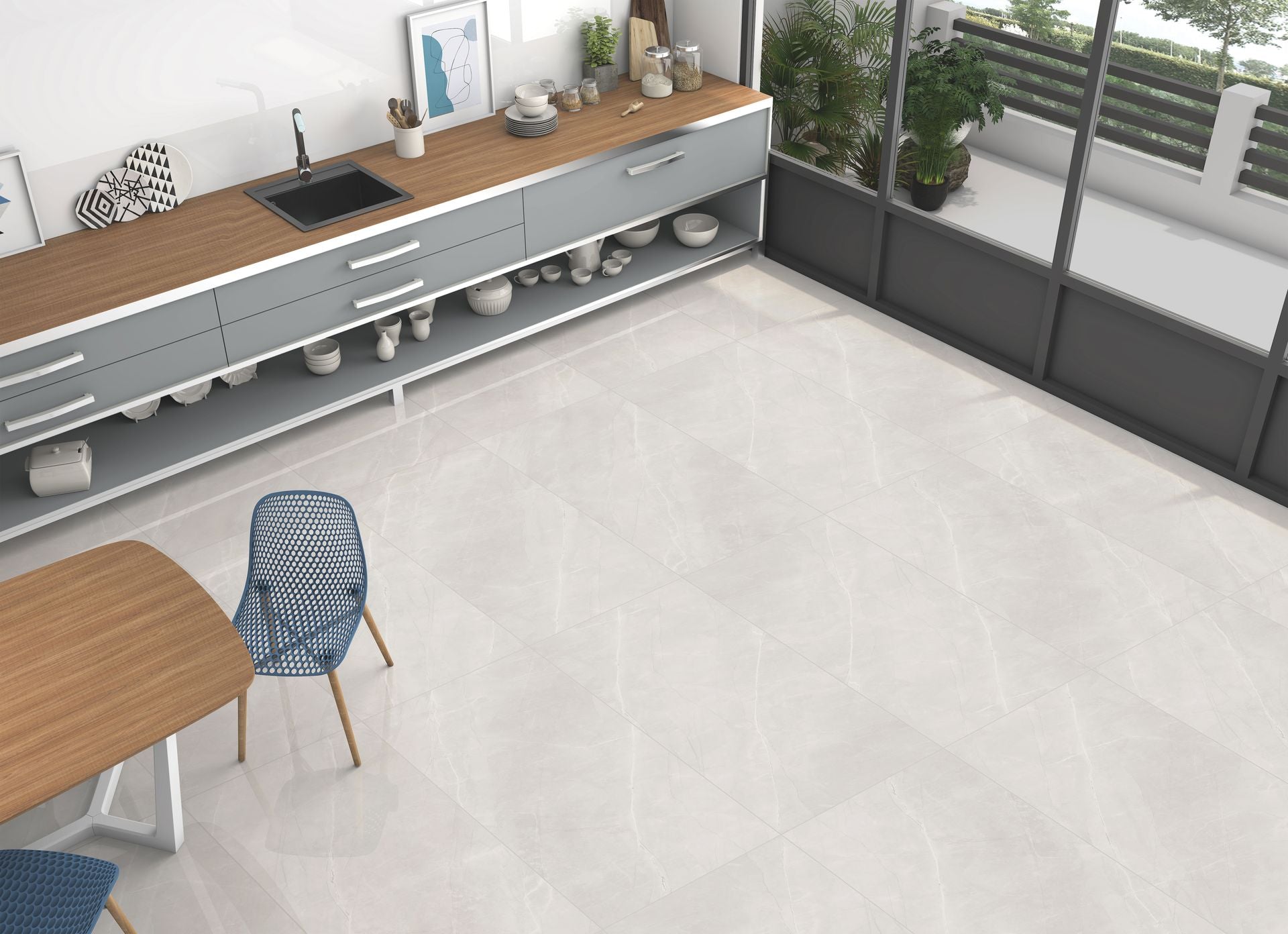 Elegant Bianco Polished 24"X48"