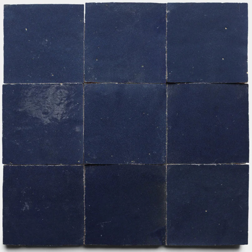 Deep Navy 2" X 6" X 3/4" Glazed