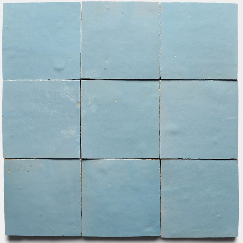 Classic Blue 2" X 6" X 3/4" Glazed
