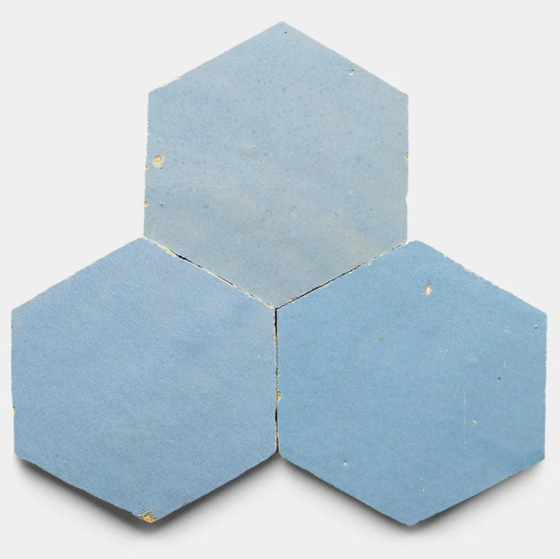 Classic Blue 2" X 6" X 3/4" Glazed