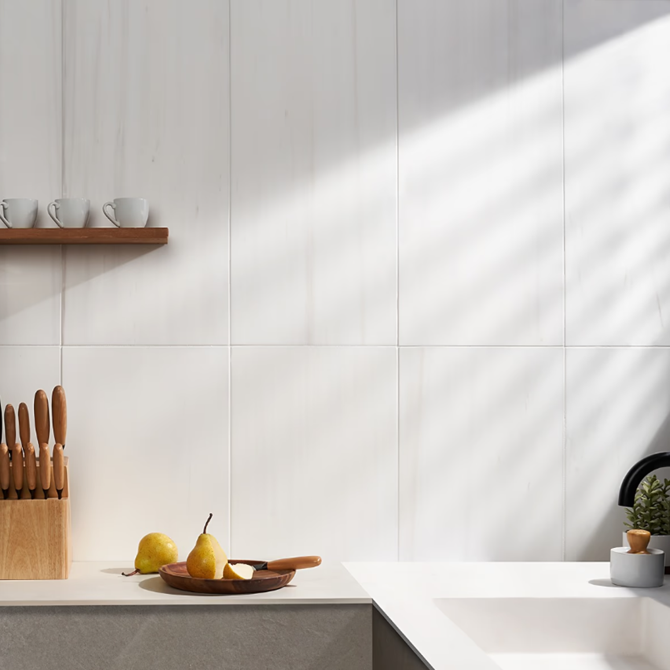 Bianco Dolomite White  Premium 4" x 12"