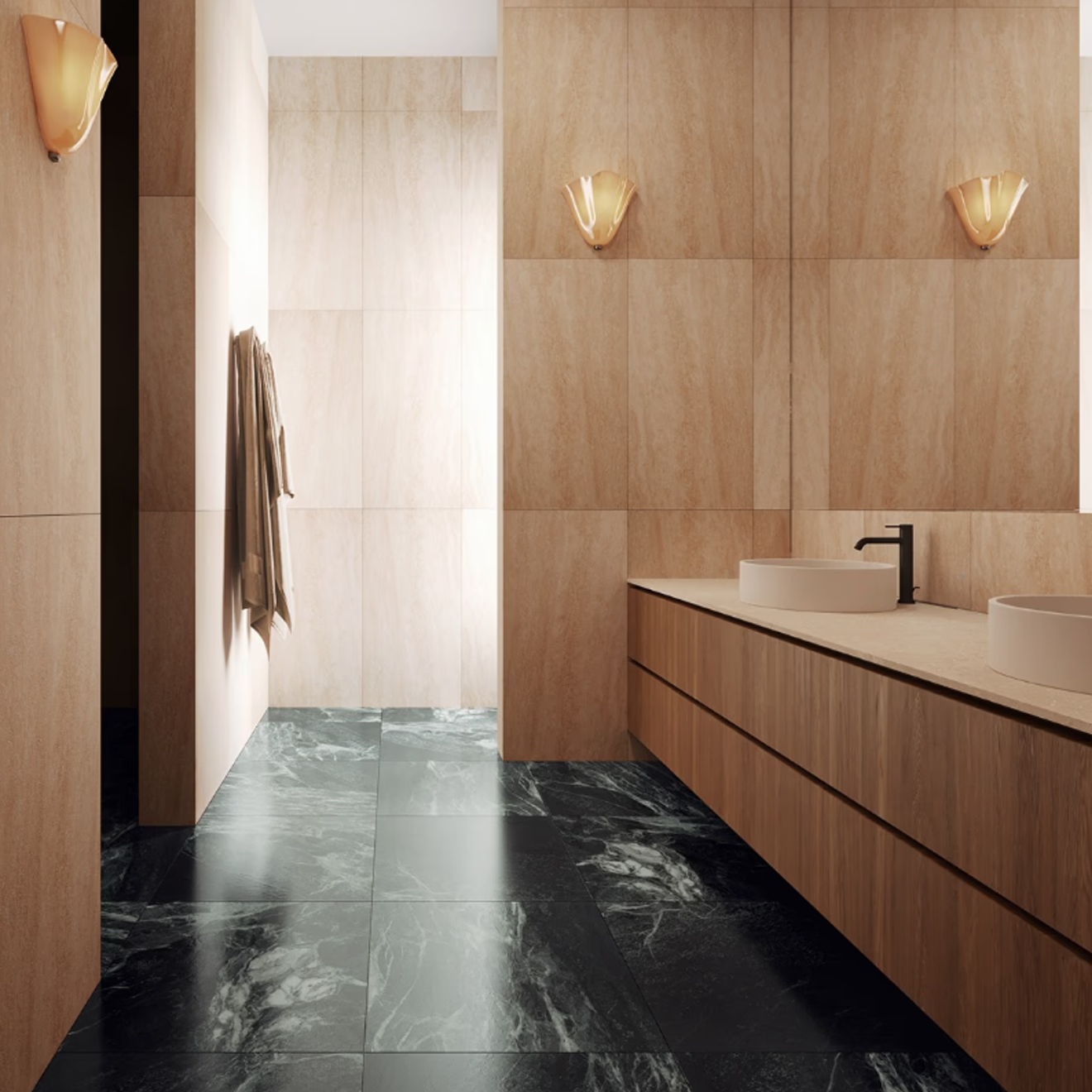 Verde Alpi 24"x24" Honed