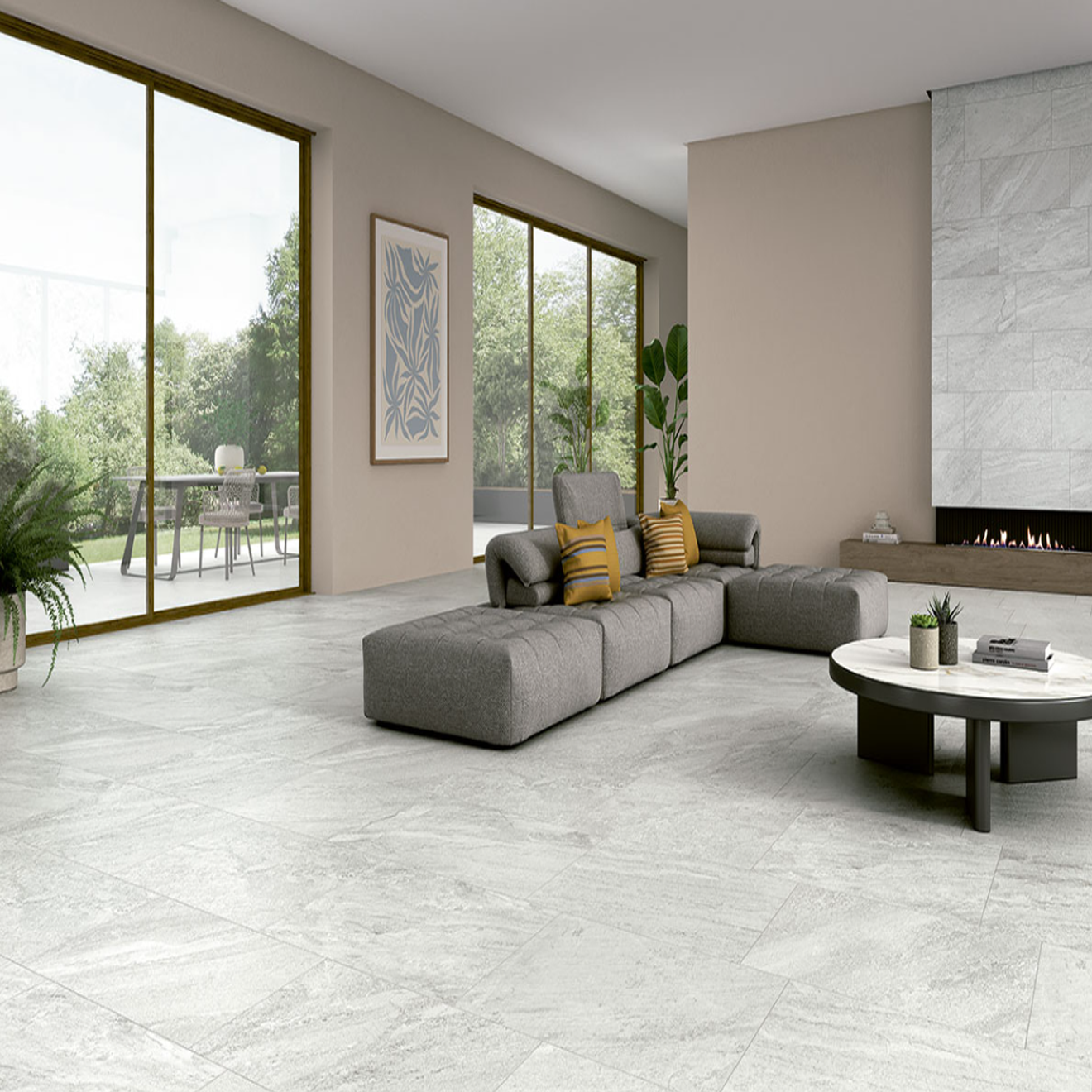 Traktion Stowe Silver Dune Matte 24"X 48"