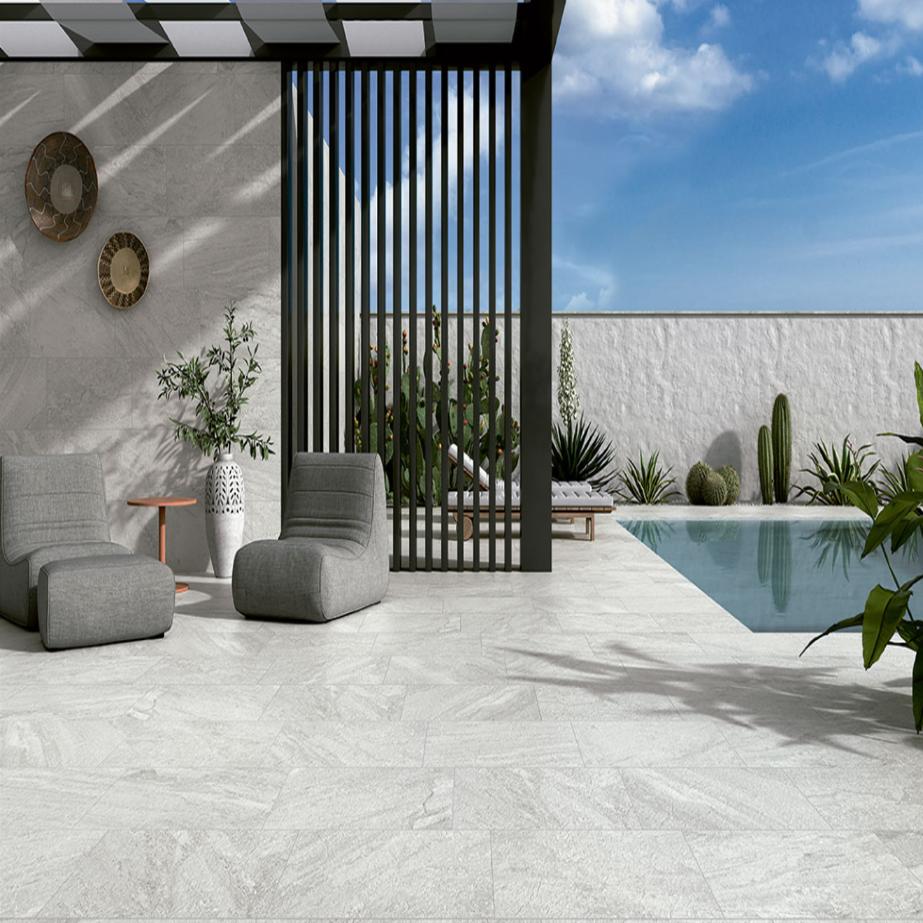 Traktion Stowe Silver Dune Matte 24"X 48"