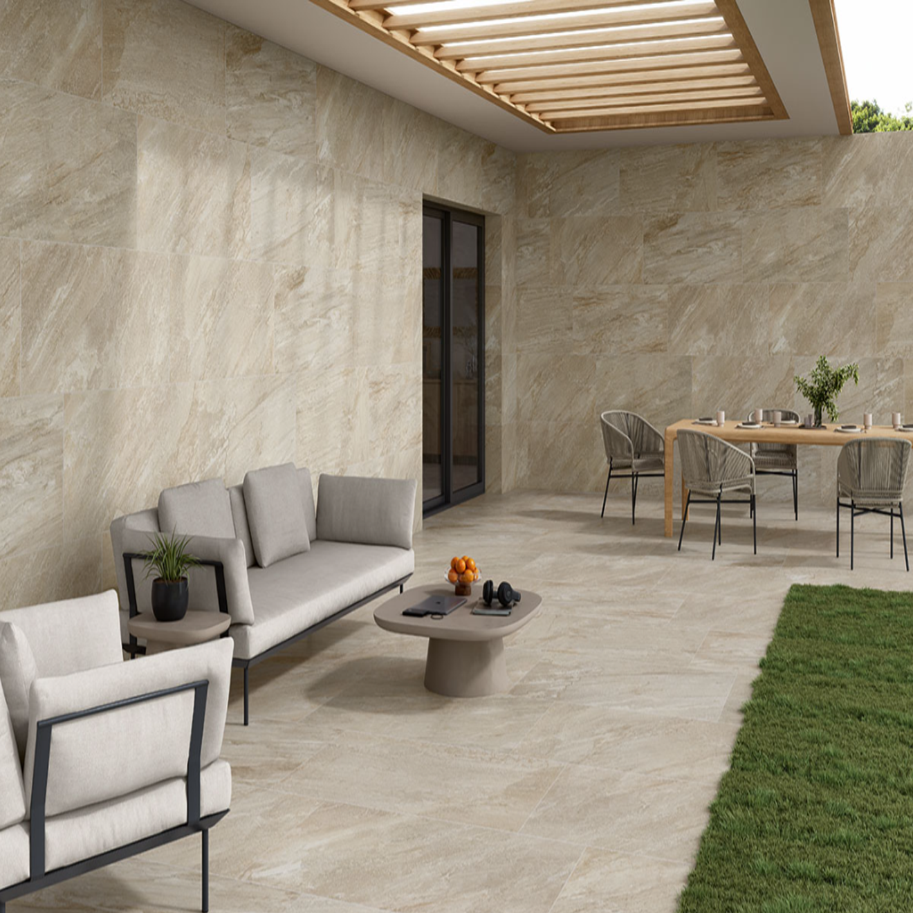 Traktion Stowe Desert Amber Matte 24"x 48"