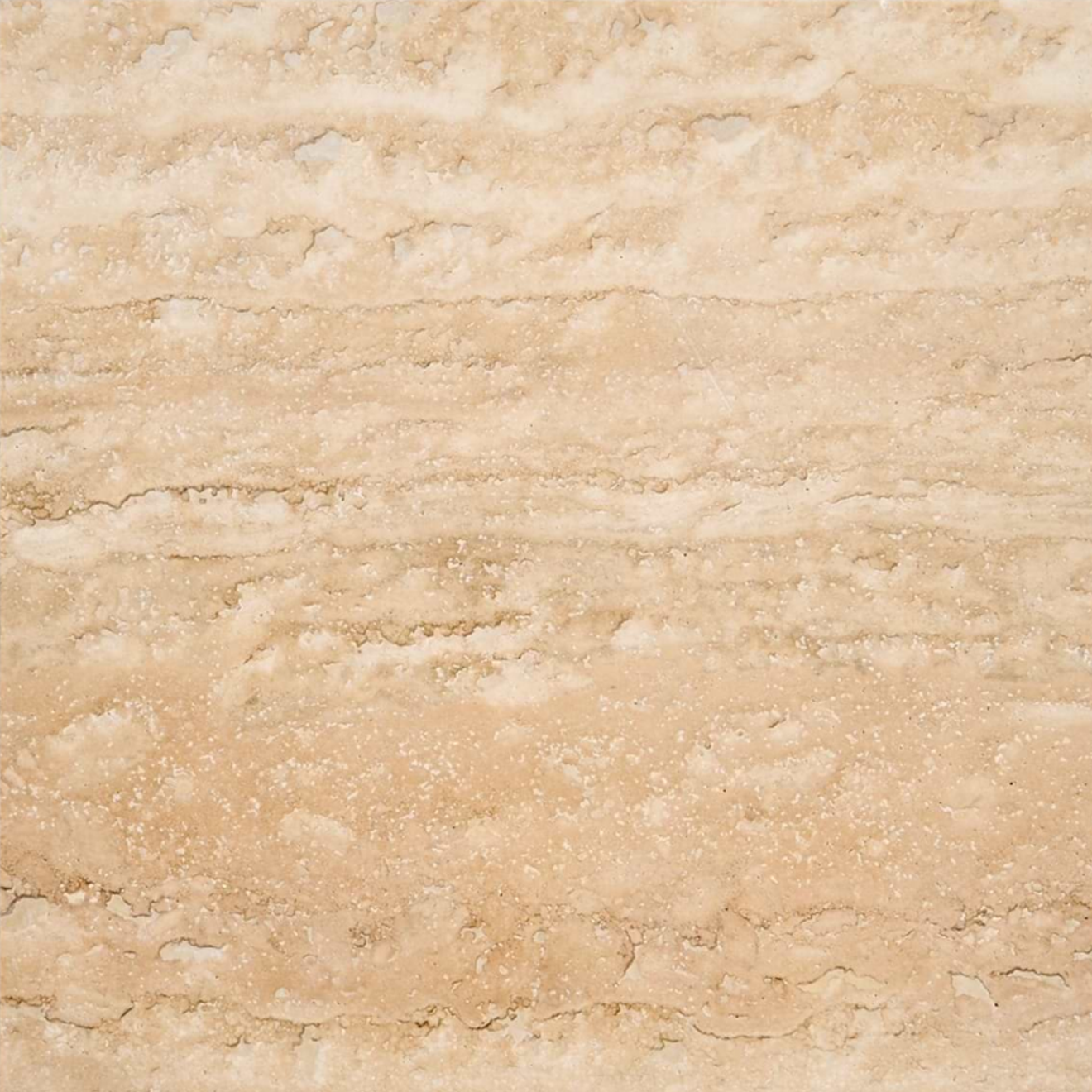 Classic Travertine 6' x 6" Vein Cut Filled Honed
