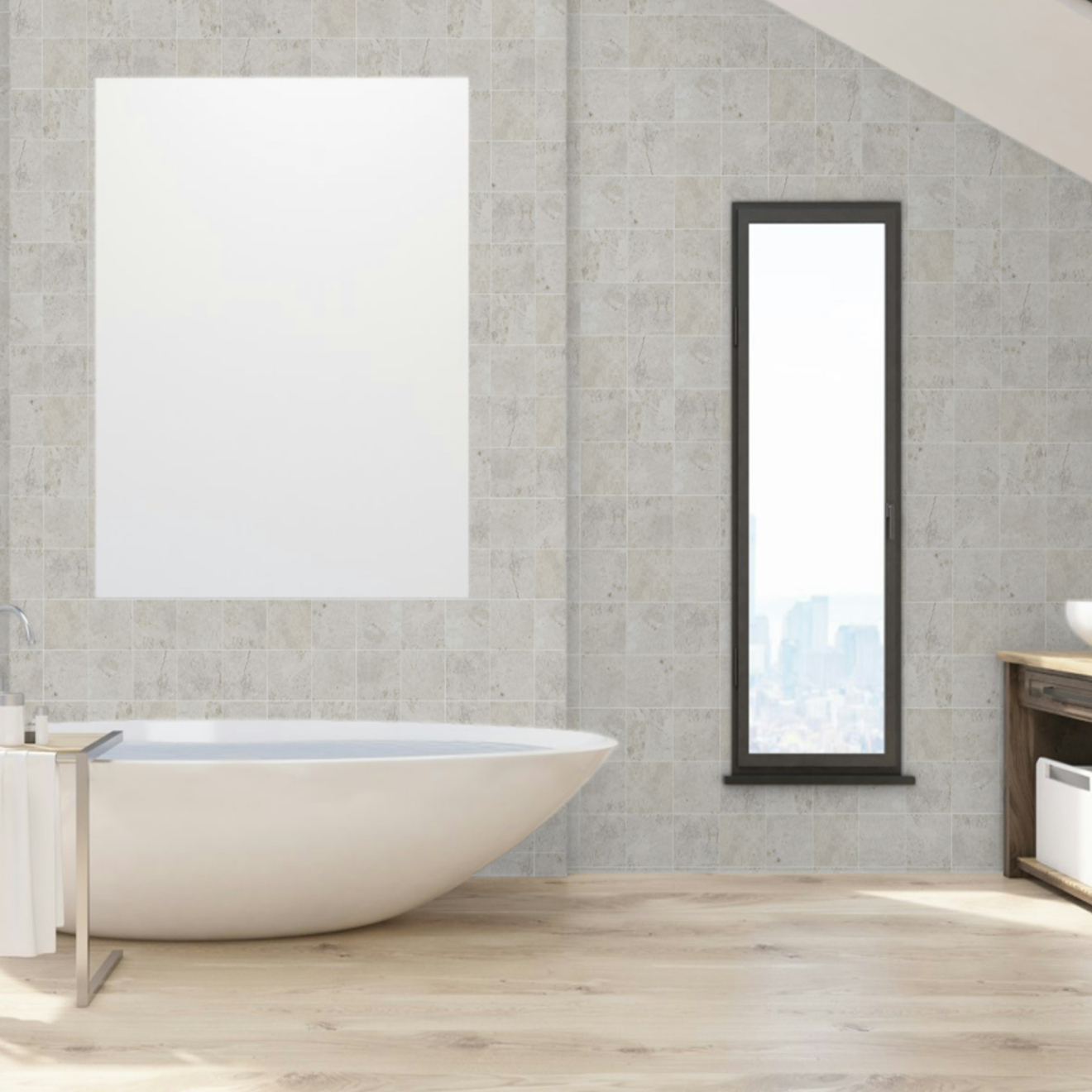 Tundra Gray 3" x 6" Honed 