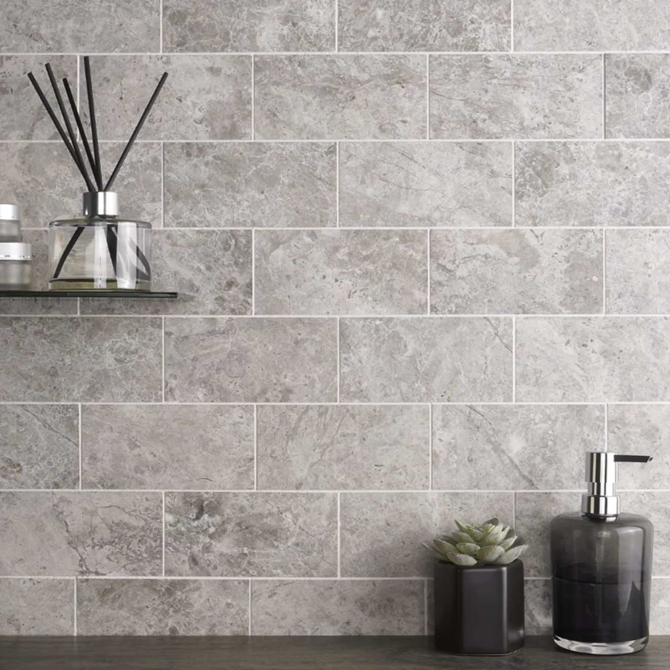 Tundra Gray 3" x 6" Honed 