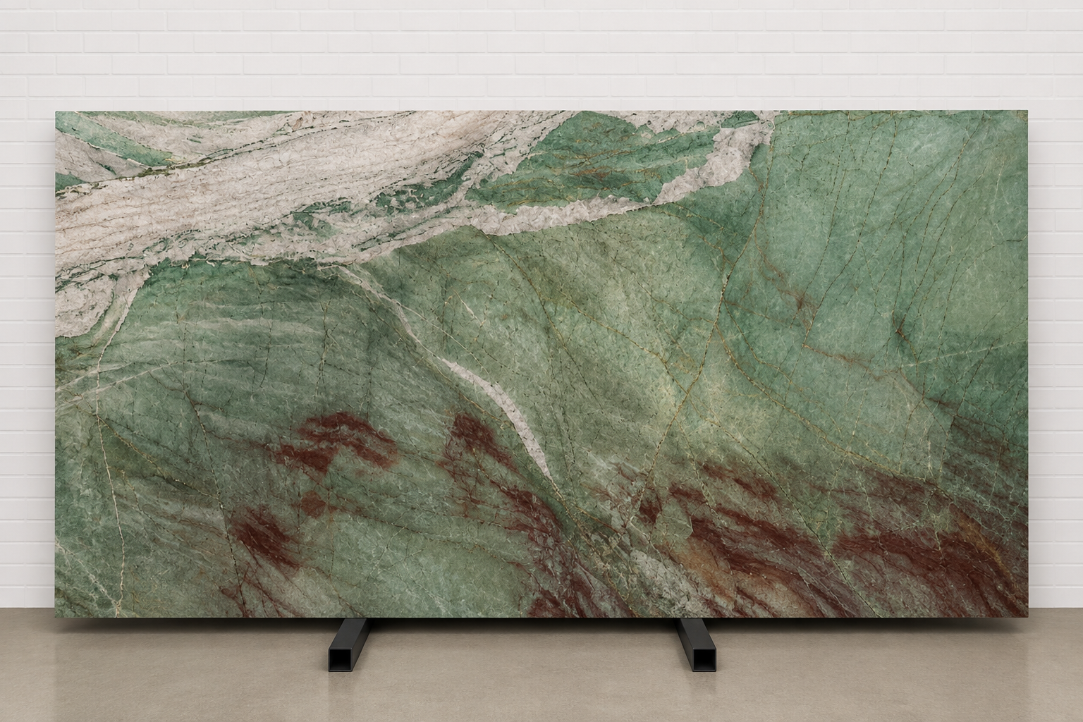 Tiffany Emerald Crystal Quartzite — 2CM
