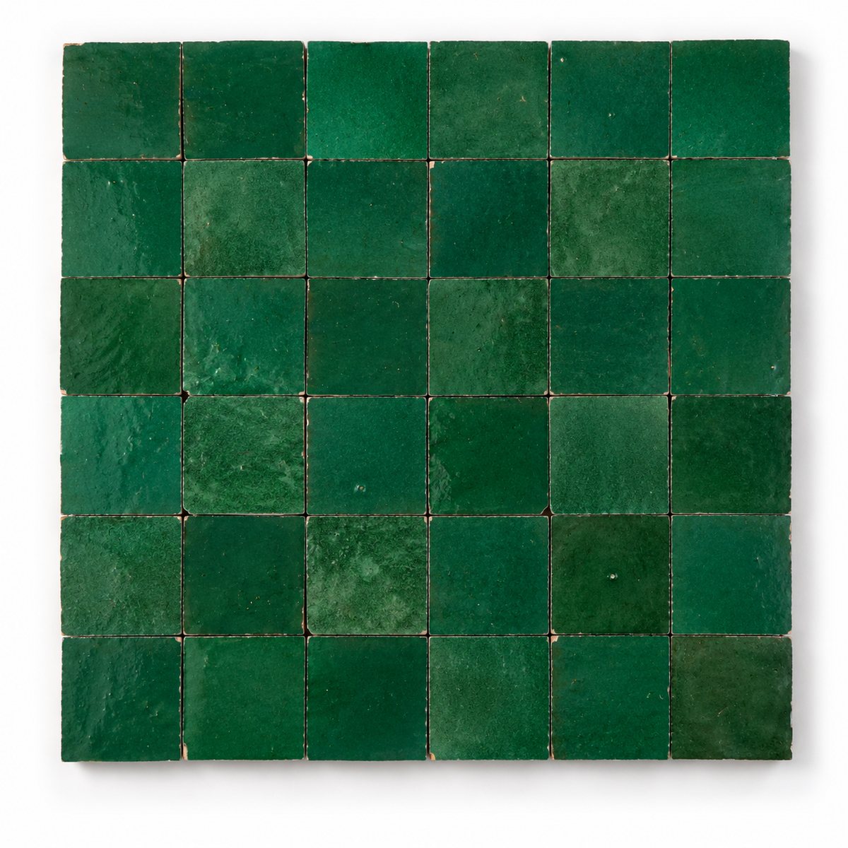 Zellige Forest Green