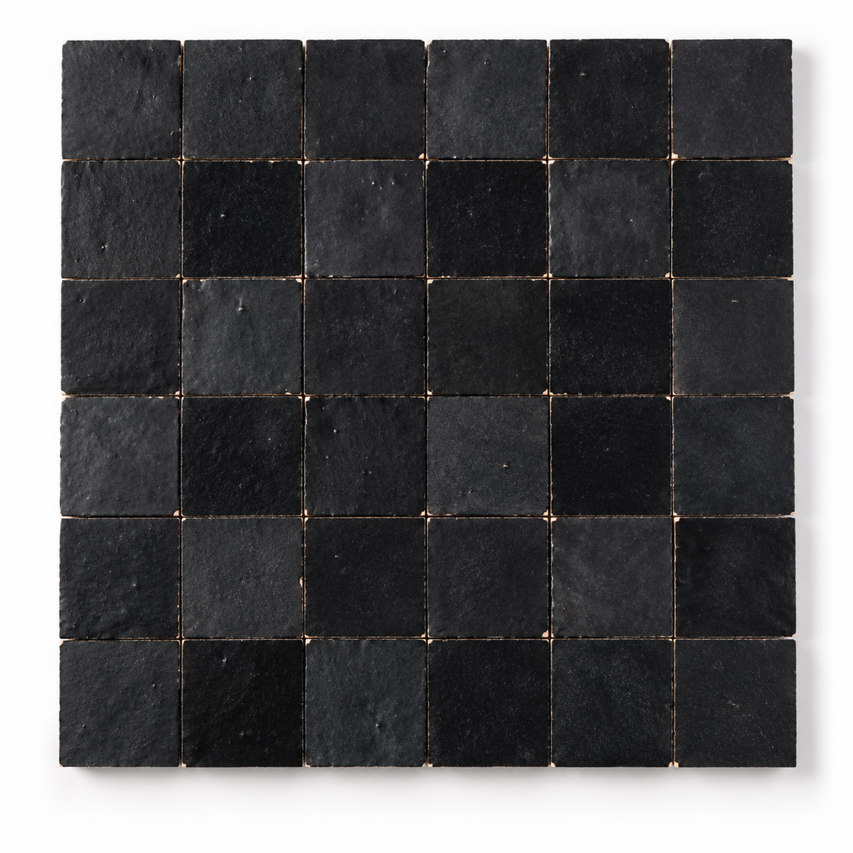 Zellige Matte Black